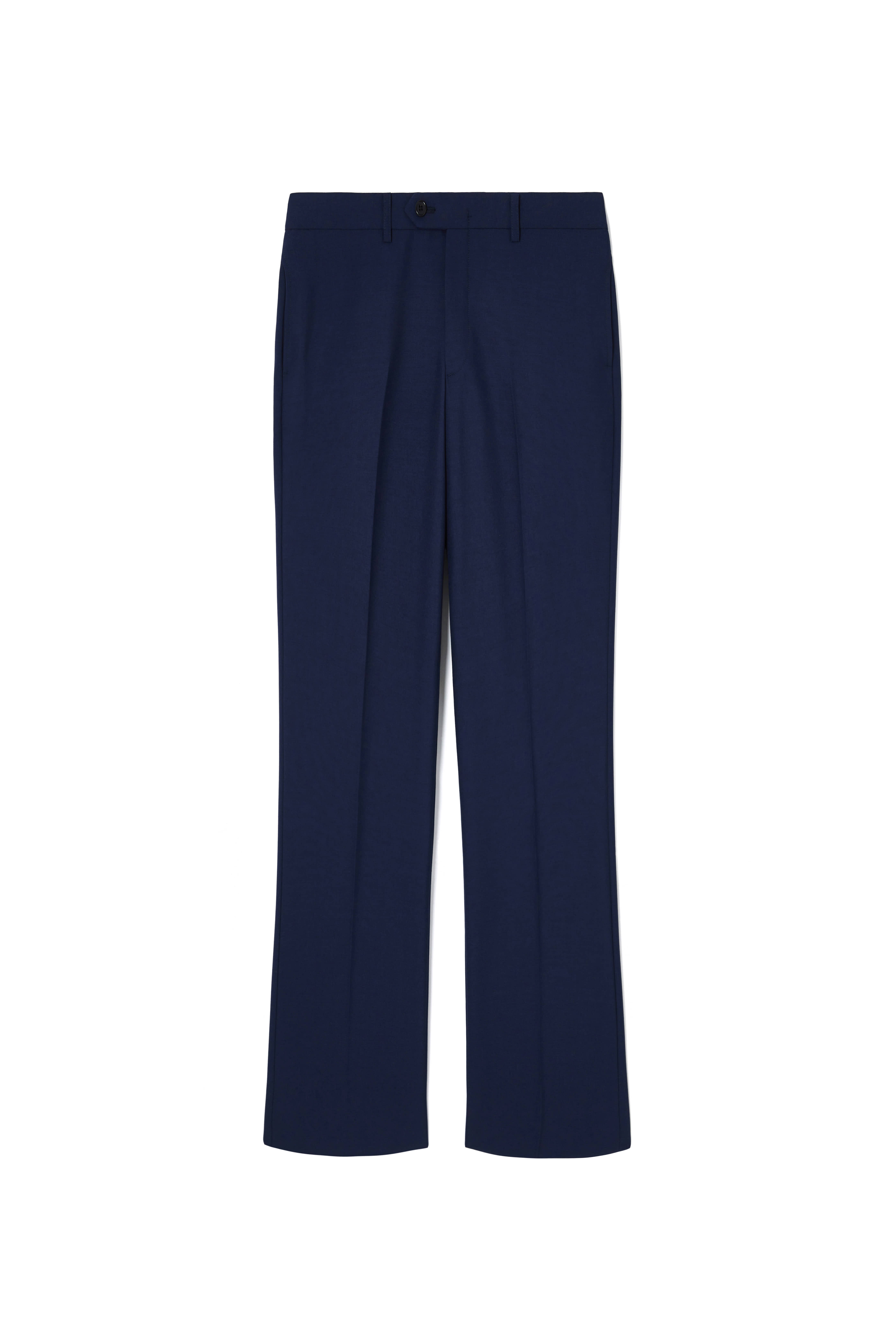 CIRCUSFALSE: FLARE PANTS IN BLUE
